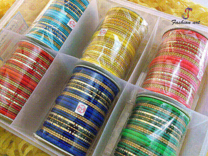 Silk Thread Bangle Sets
